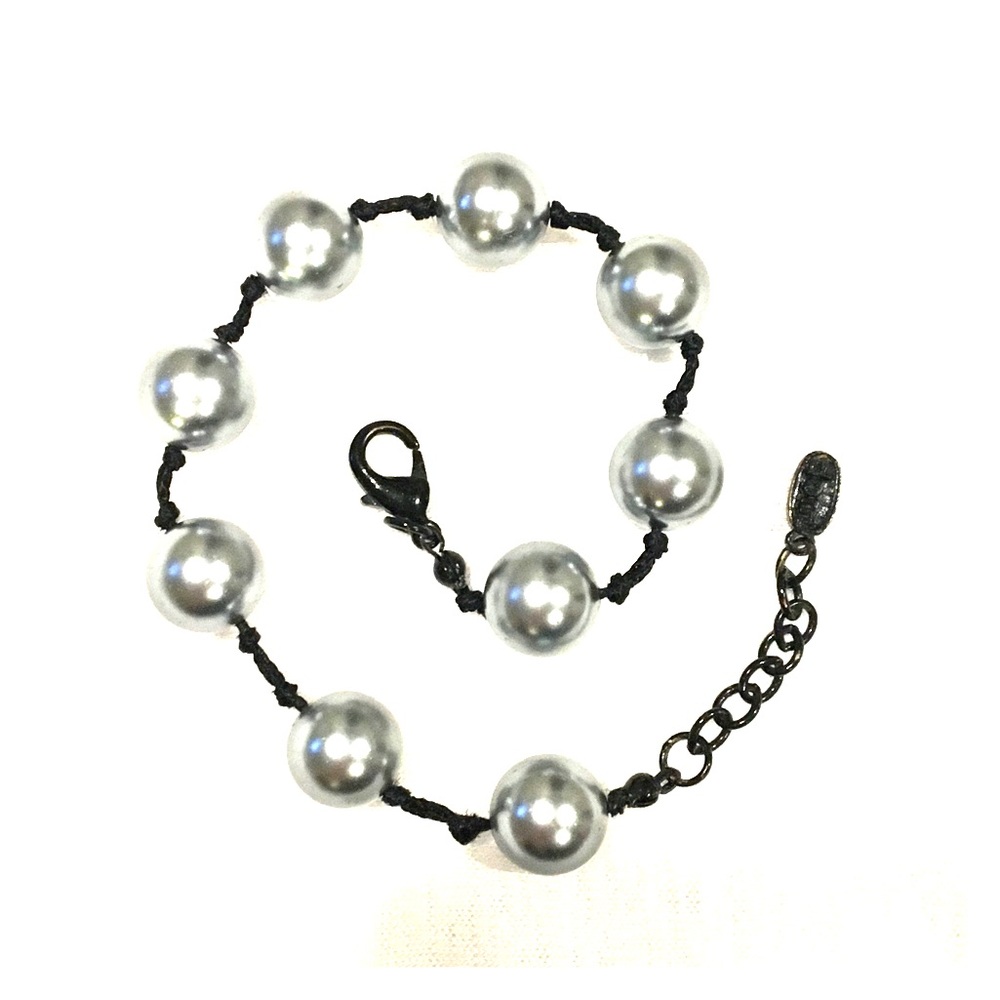 Dom by Dominique Cohen Gray Pearl Bracelet